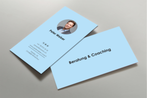 Business Card for Coach - ready to print | Diseño de Tarjeta de Presentación por Uttom 2