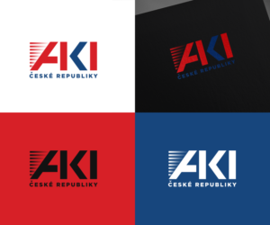The logo may, but not must have, use of: - abbreviations (AKI CR, eventually AKICR or just AKI) - symbols / icons / emoji (water, electricity, gas, data, health, finance, etc.) infrastructure elements (wires, pipes, networks, transmitters, rails, tunnels, bridges, etc.) - Czech Republic colors (tricolor - red, blue, white) - Czech Republic symbol (eg two-tailed lion) | Diseño de Logo por Ethien