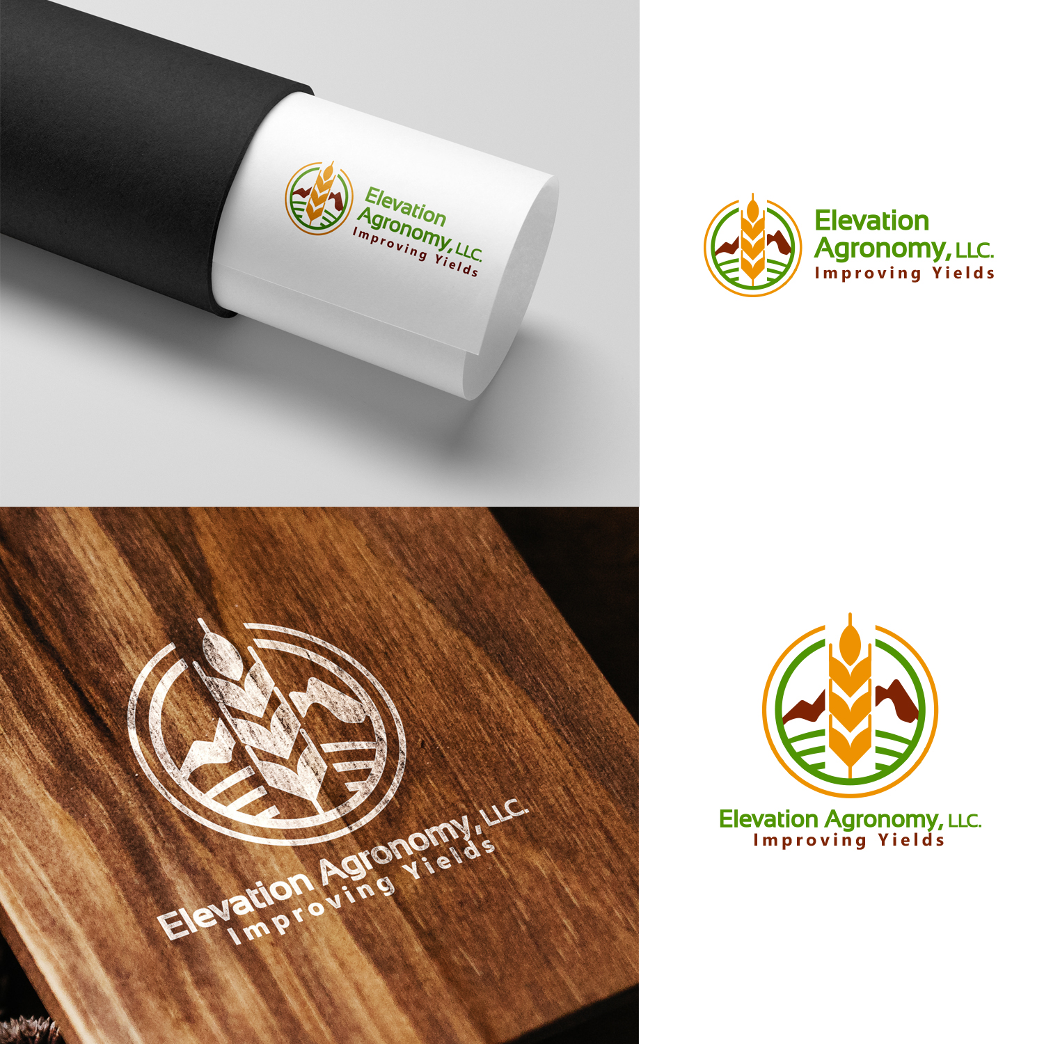 Logo Design by syrwebdevelopment for Elevation Agronomy, LLC | Design #22998052