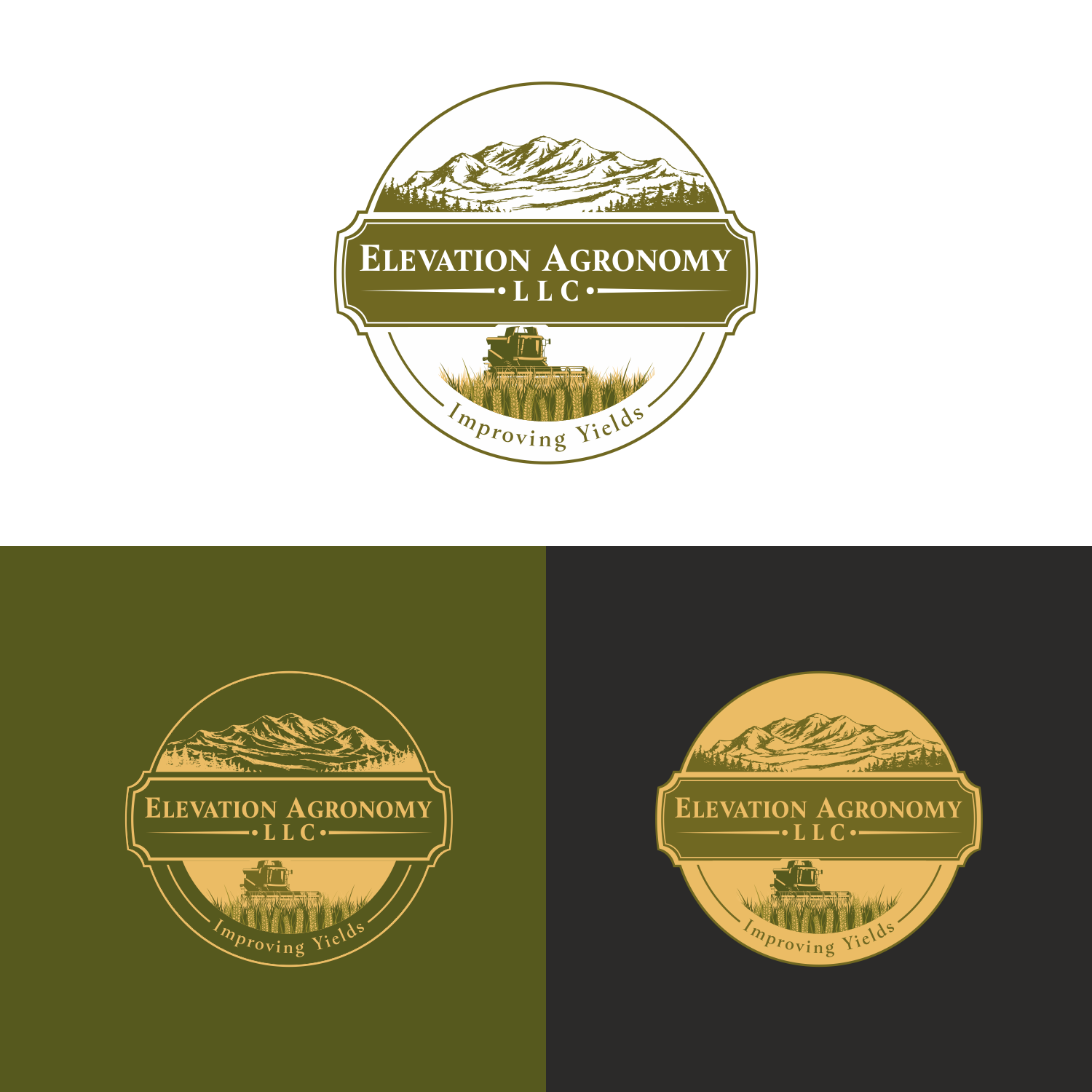 Logo Design by chameerakasundb for Elevation Agronomy, LLC | Design #23006851
