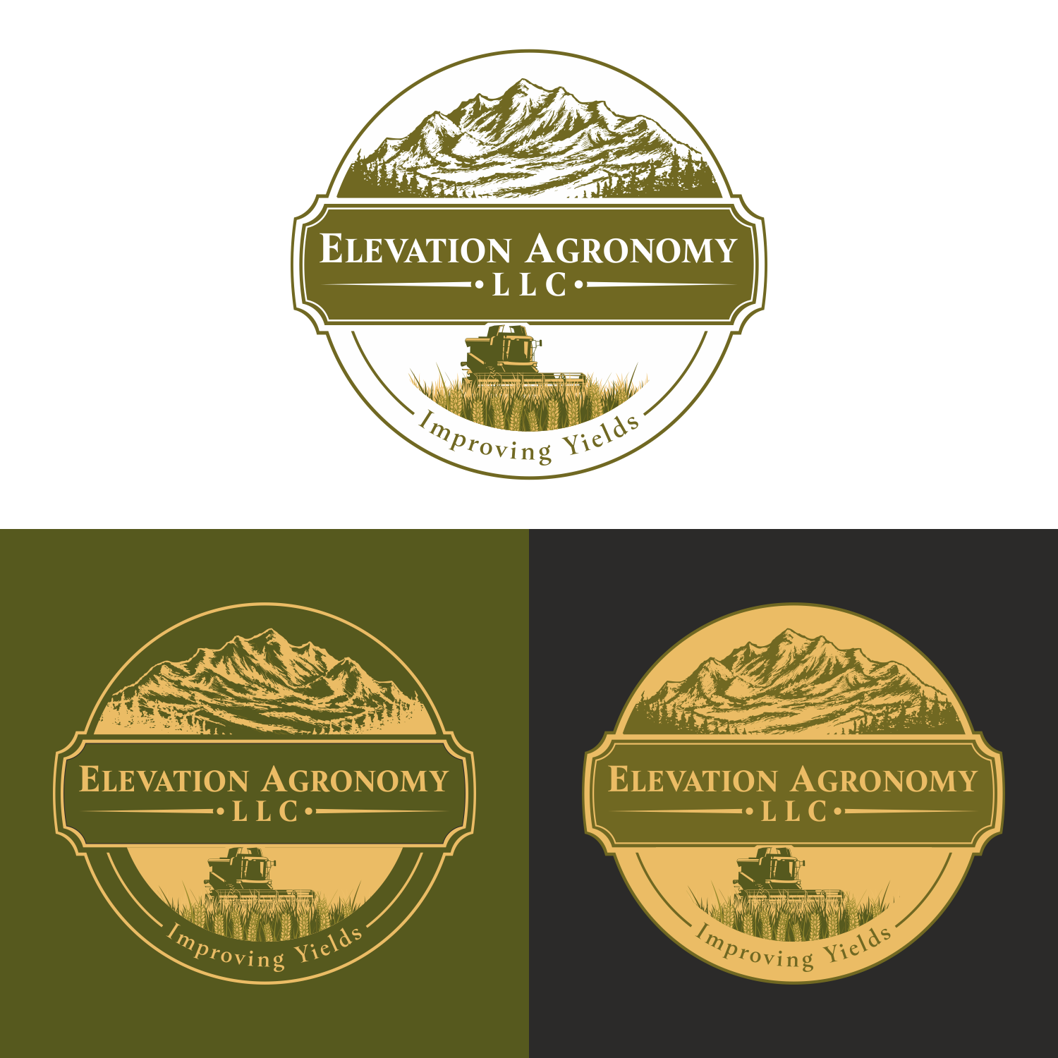 Logo-Design von chameerakasundb für Elevation Agronomy, LLC | Design #23009738