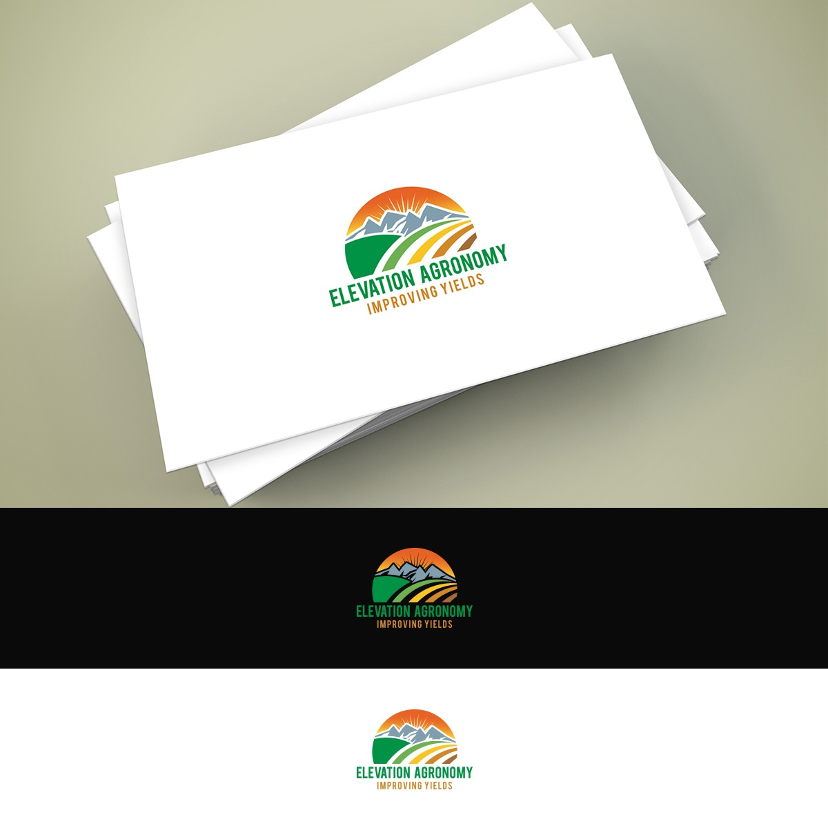 Diseño de Logo por ClearDesign para Elevation Agronomy, LLC | Diseño #23024281