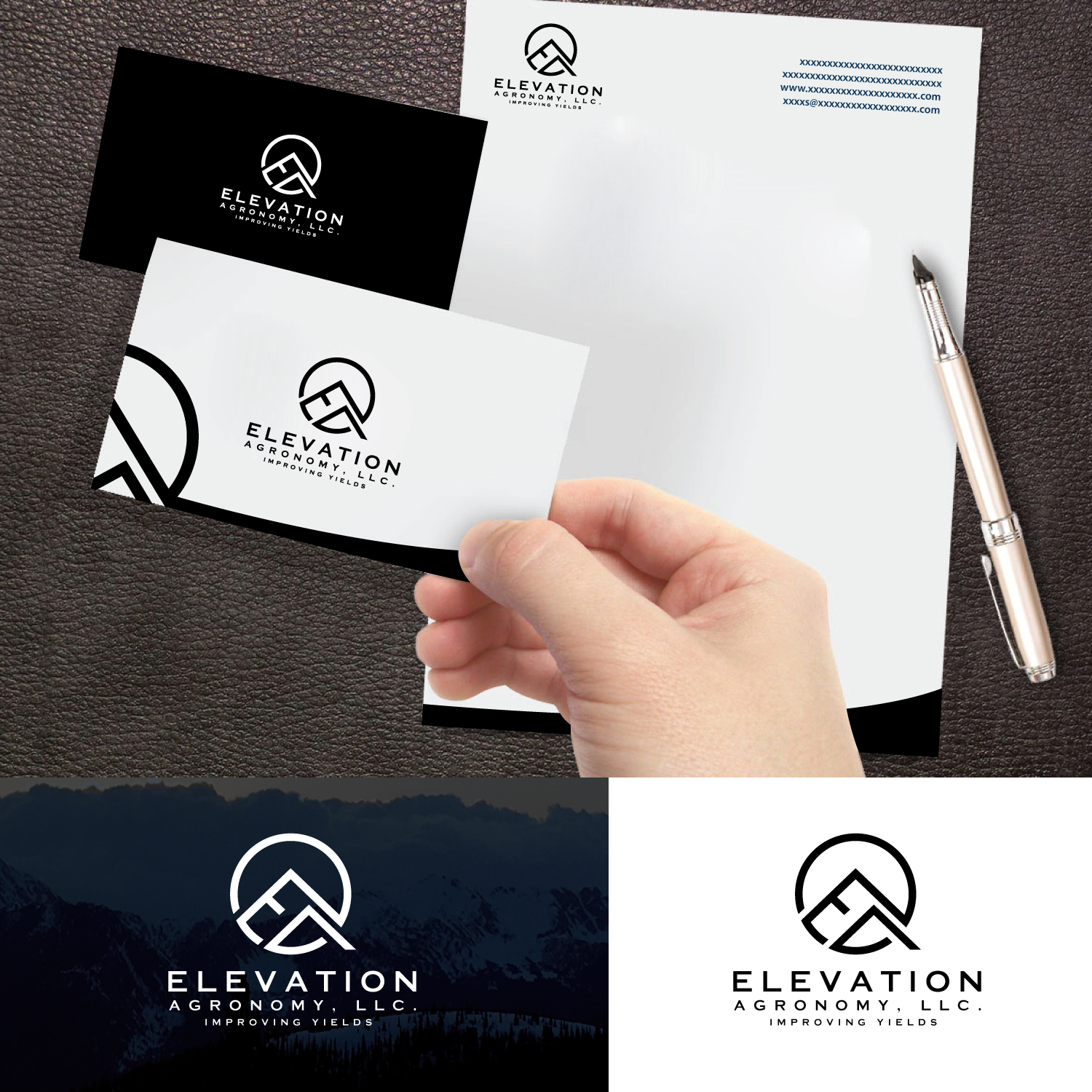 Logo Design by Logo bud design for Elevation Agronomy, LLC | Design #23011120