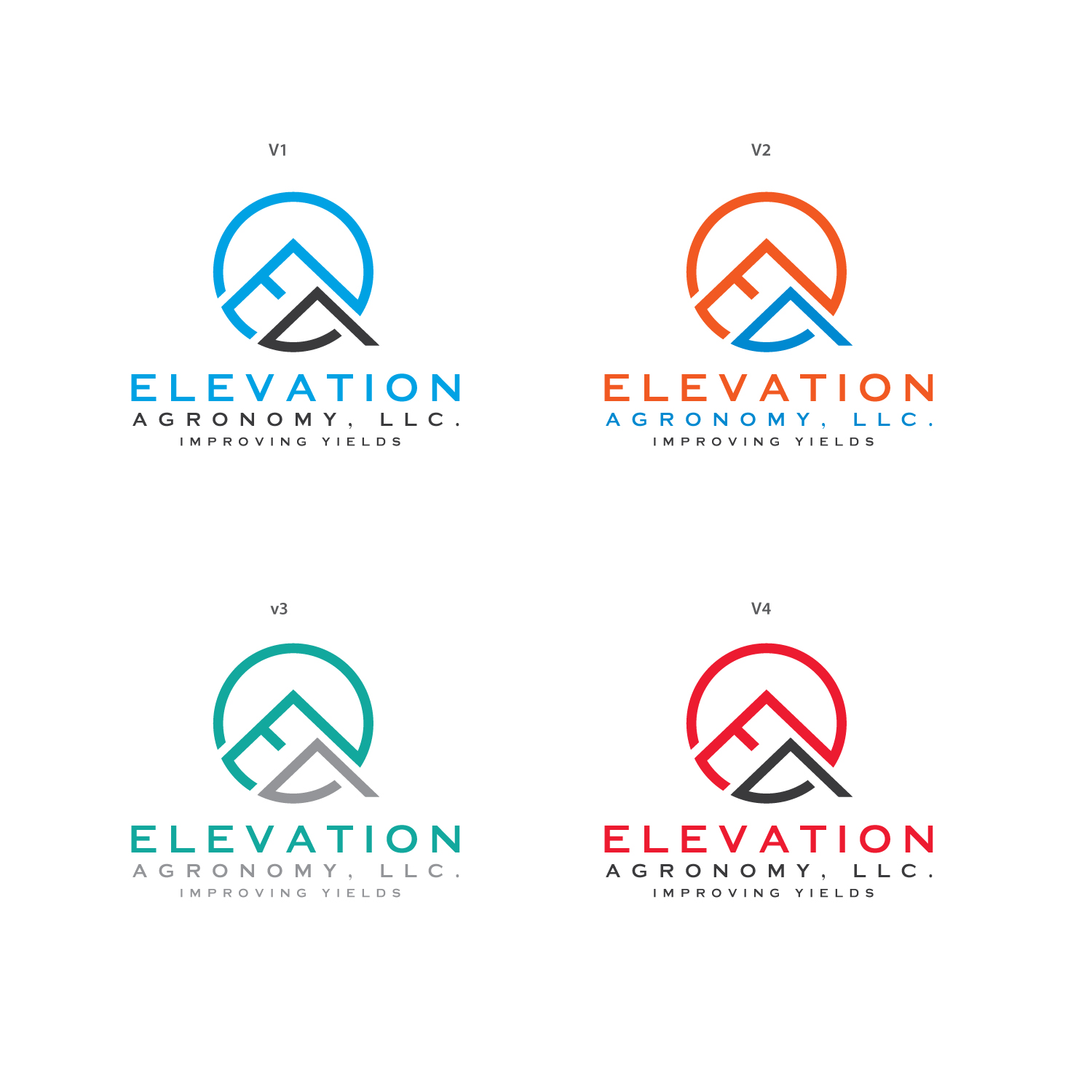 Diseño de Logo por Logo bud design para Elevation Agronomy, LLC | Diseño #23011166