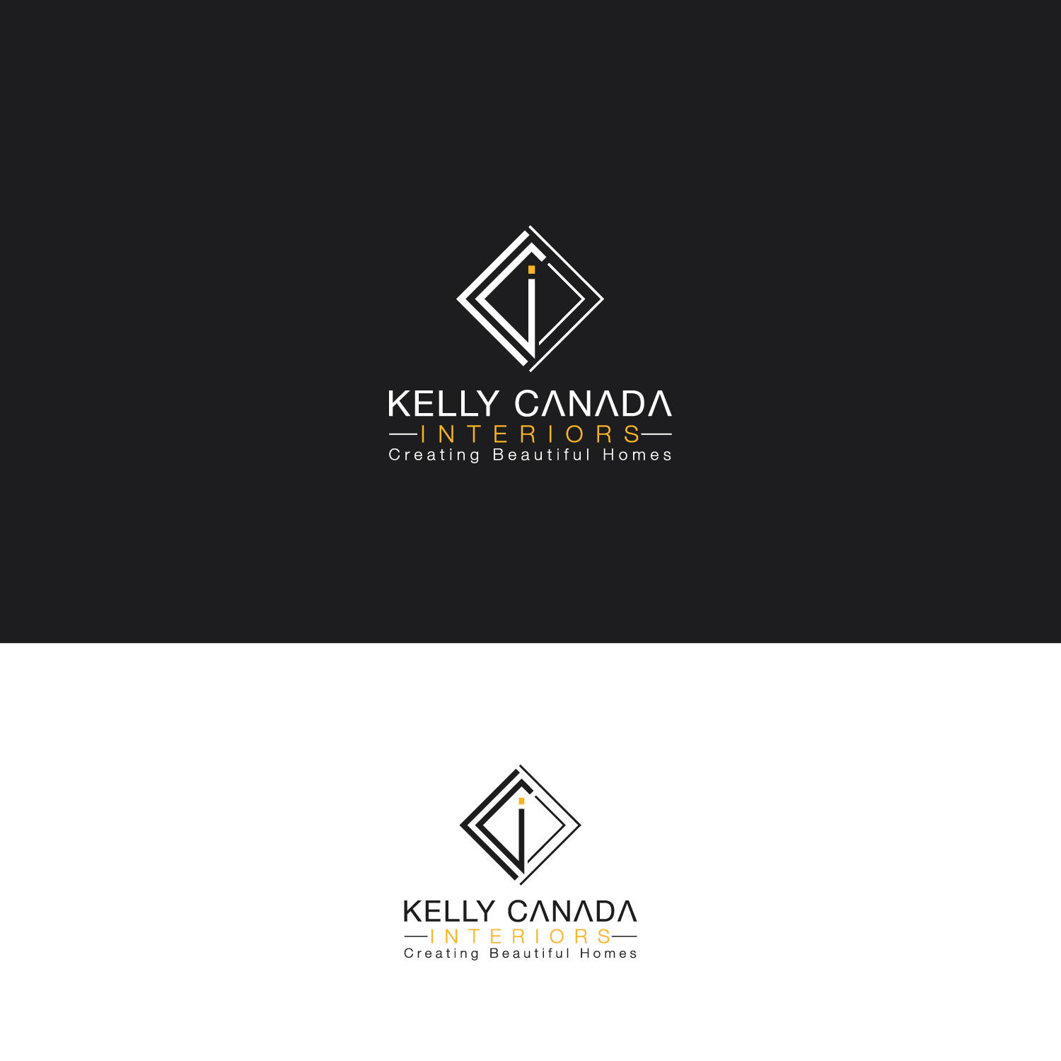 Logo Design by sankar999 for Kelly Canada Interiors | Design #22978757