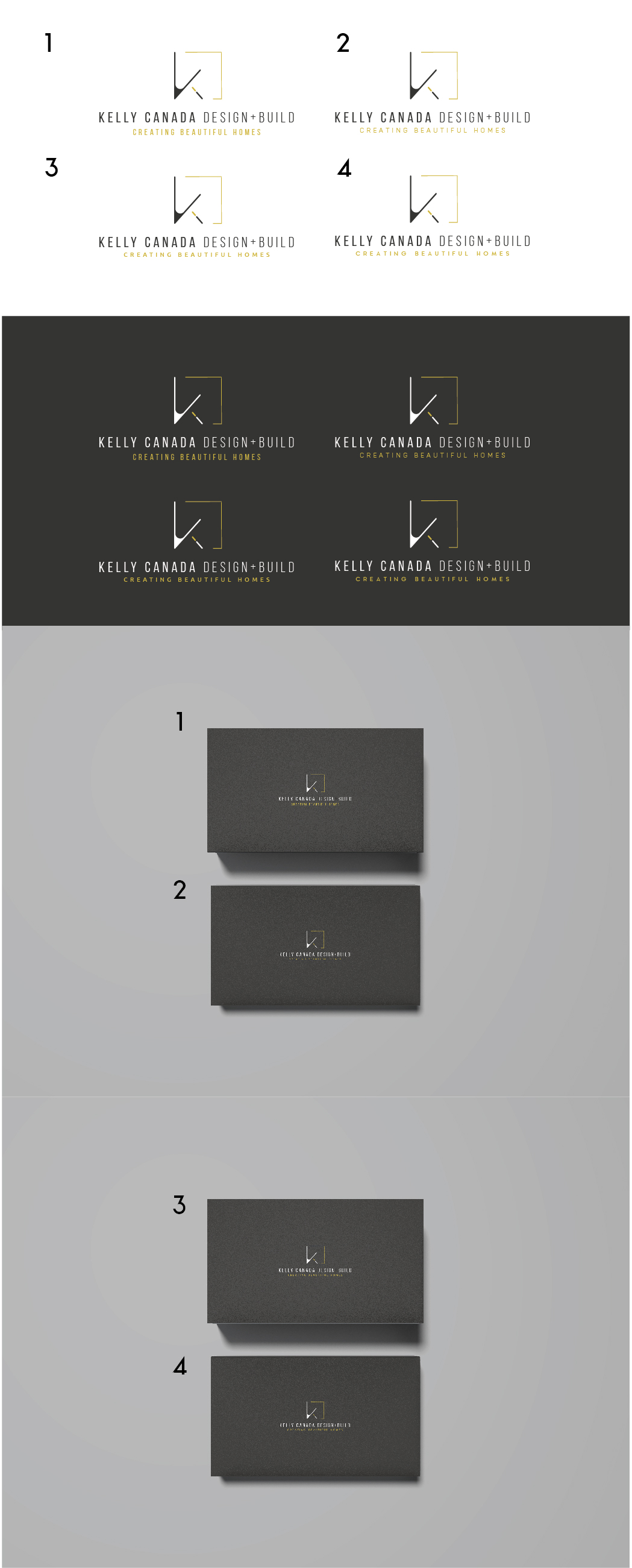 Logo Design by combat pilot for Kelly Canada Interiors | Design: #23016453