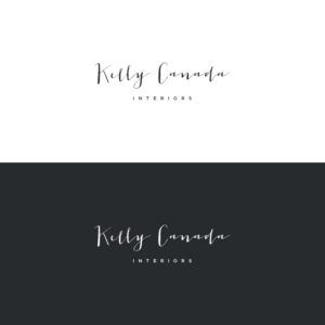 Should have a definitive logo and my business name. ( The last logo I had was my business name only) . Kelly Canada Interiors. I use the catch phrase "creating beautiful homes". It would be nice to see with and without the catch phrase.  | Logo-Design von dipikapcyart