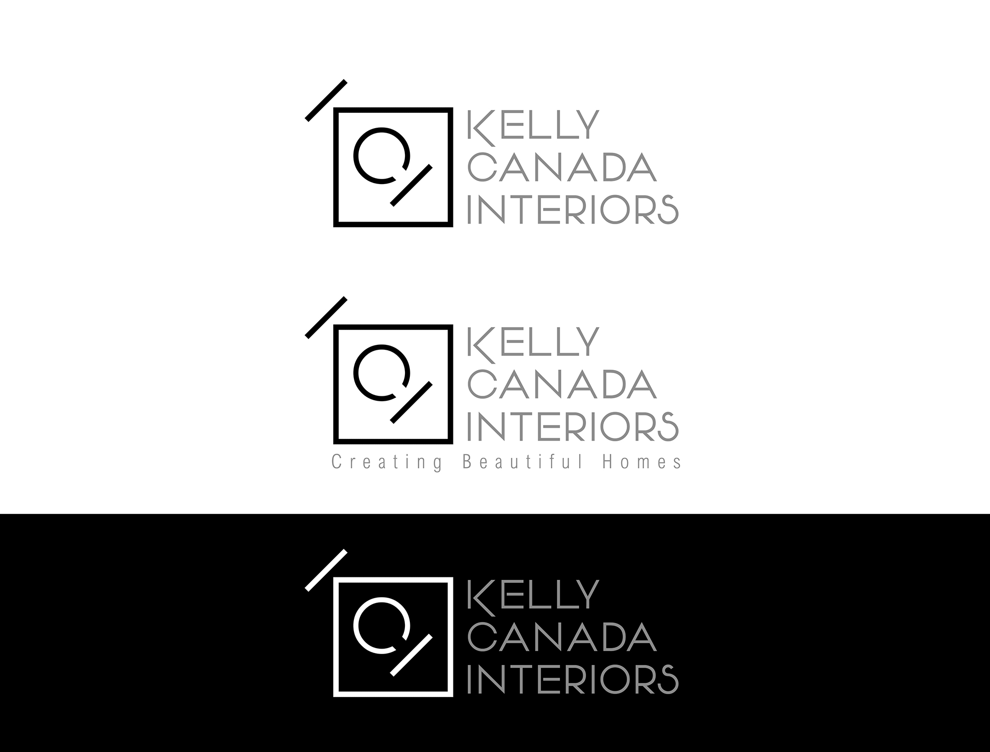 Diseño de Logo por Nico B para Kelly Canada Interiors | Diseño #23035772