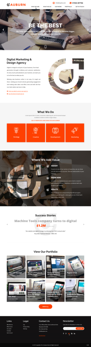 Web Design by pb