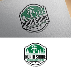 North Shore AgroEcology Center  (also please incorporate the words Project of Organic Consumers Association below as a subtile) It will sometime be use with this subtitle and sometimes on it's own. | Diseño de Logo por Graphic Bricks