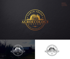 North Shore AgroEcology Center  (also please incorporate the words Project of Organic Consumers Association below as a subtile) It will sometime be use with this subtitle and sometimes on it's own. | Diseño de Logo por step forward 2