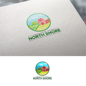 North Shore AgroEcology Center  (also please incorporate the words Project of Organic Consumers Association below as a subtile) It will sometime be use with this subtitle and sometimes on it's own. | Logo Design by Gisella Guzmán