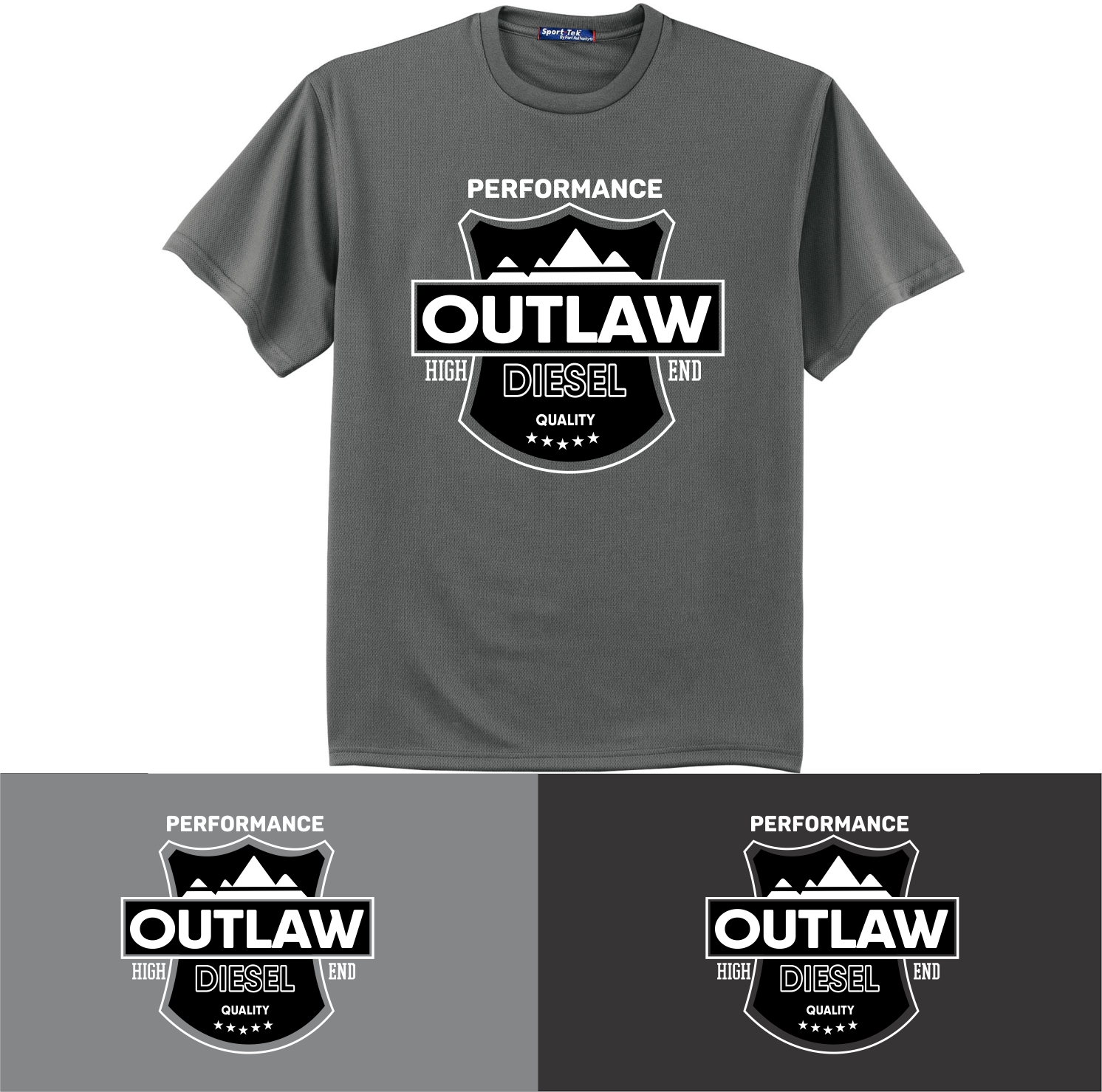 T-shirt Design by Abbrey Fred 2 for Outlaw Diesel | Design #23020287