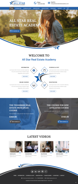 Web Design by pb for this project | Design: #22984032