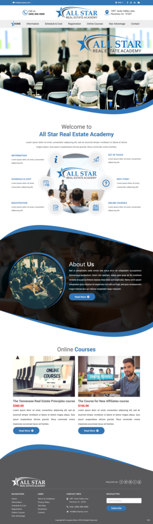 Web Design by pb for this project | Design: #22984038