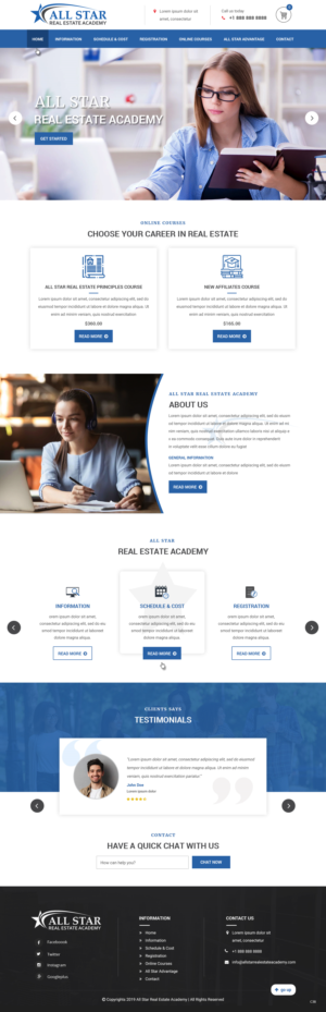 Web Design by pb for this project | Design: #22984039