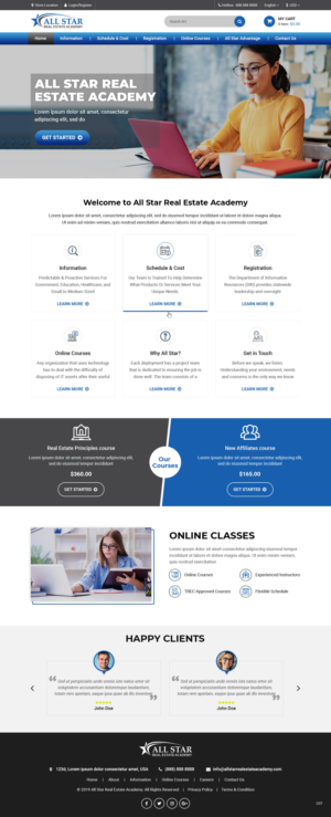 Web Design by pb for this project | Design: #22984040