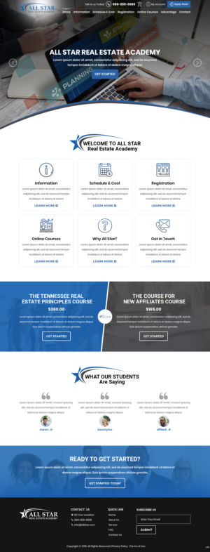 Web Design by pb for this project | Design: #22984041