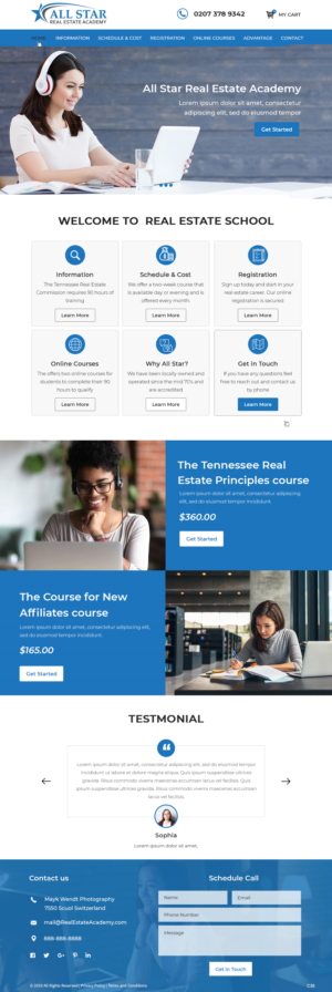 Web Design by pb for this project | Design: #22984042