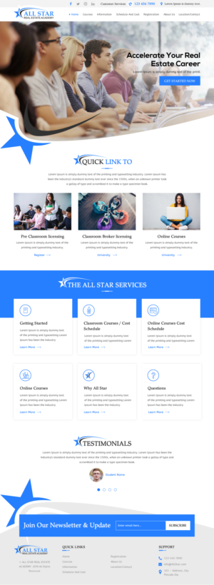 Web Design by rightway for this project | Design: #23355423