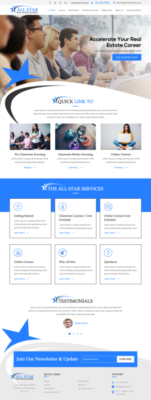 Web Design by rightway for this project | Design: #23357109