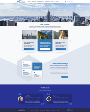 Diseño Web por Felipe Moreira para este proyecto | Diseño #22983682
