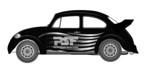 VEHICLE WRAP- VOLKSWAGEN RACE CAR | Car Wrap-Design von Kira Graphics
