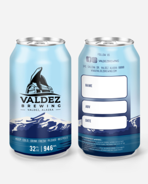 Crowler Can Label for a Brewery Beer Can | Diseño de Empaque por ordelya.nicole