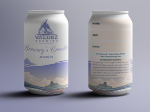 Crowler Can Label for a Brewery Beer Can | Diseño de Empaque por Petter Goms
