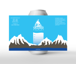 Crowler Can Label for a Brewery Beer Can | Diseño de Empaque por vpt_creations