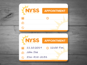 Solar appointment reminder card | Diseño de Flyer por kaatem