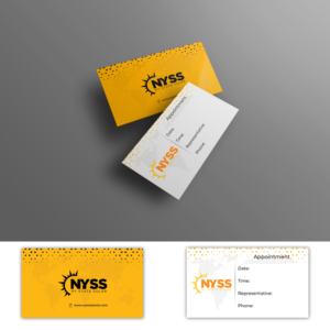 Solar appointment reminder card | Diseño de Flyer por HeshanKavinda