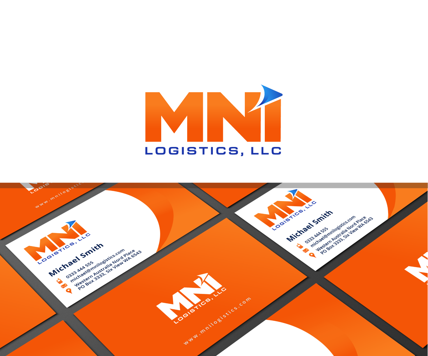 Logo-Design von Mario für MNI Logistics, llc | Design #22983611