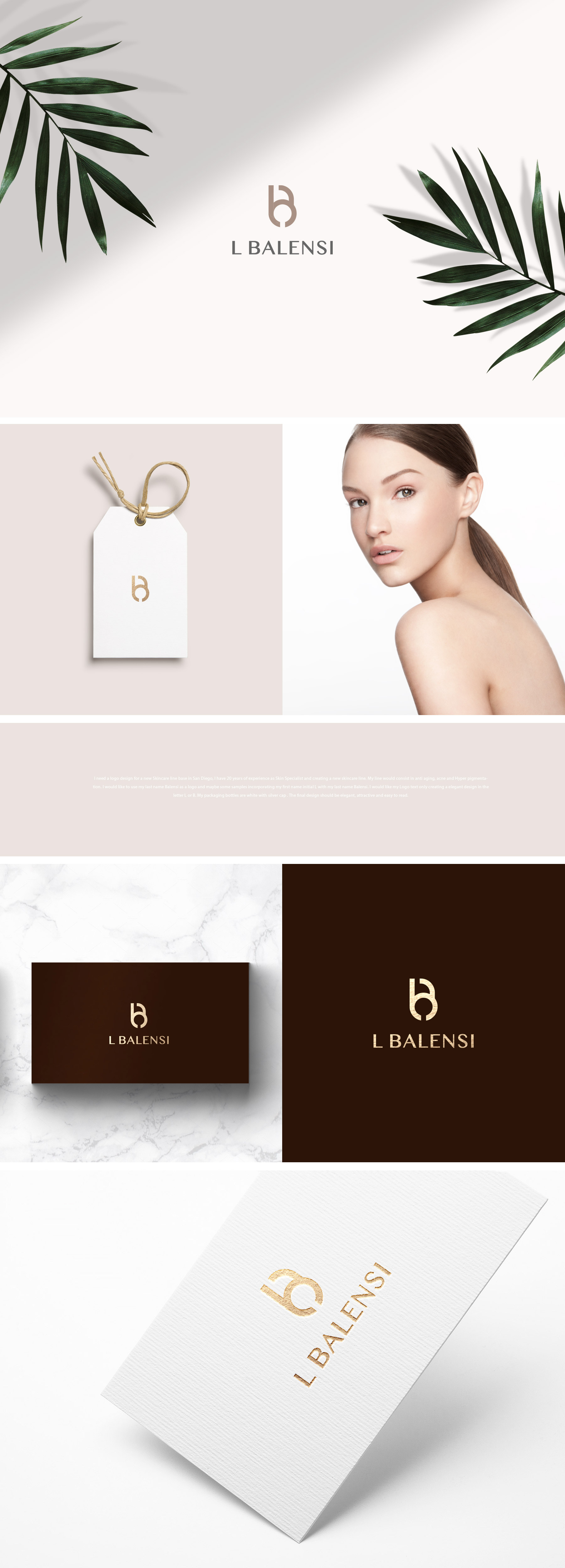 Design de Logo par Kristina! pour Balensi Skin Care | Design #22990629