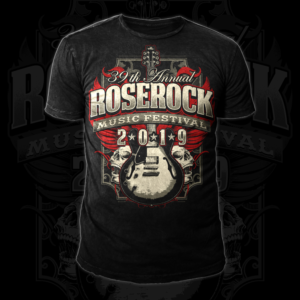 Roserock Music Festival  | T-Shirt-Design von Bayu_susilo