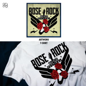 Roserock Music Festival  | T-Shirt-Design von angejimenezm