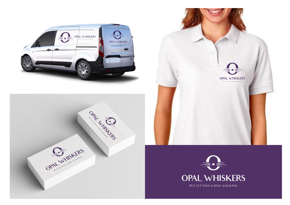 Logo Design by Stobart Creative for Opal Whiskers | Design #23020654