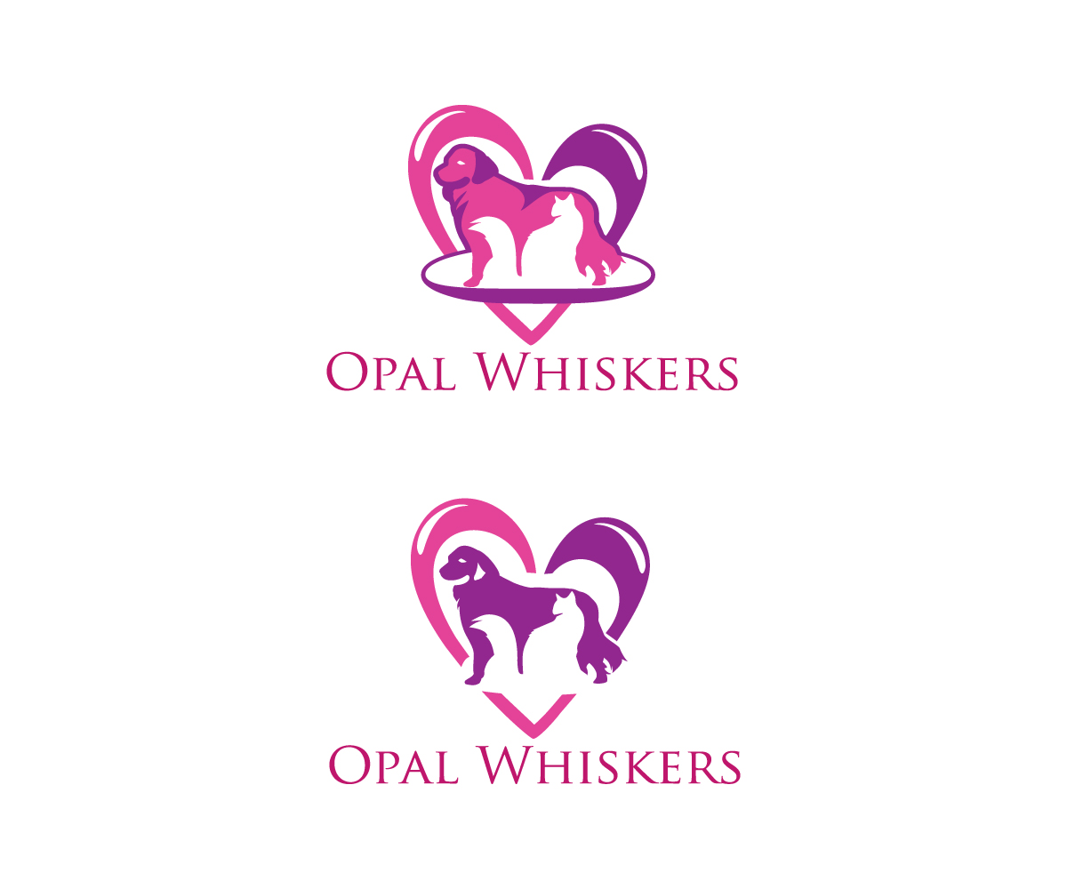 Logo Design by meygekon for Opal Whiskers | Design #23021564