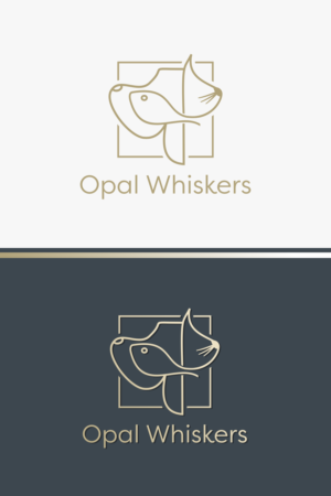 Opal Whiskers  | Logo Design by LOHGOH