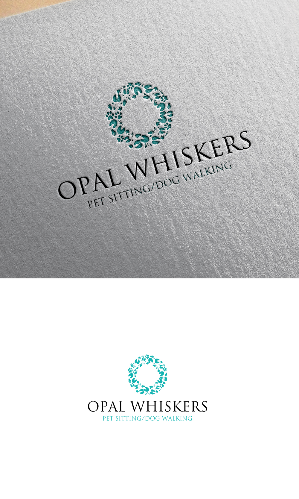 Logo Design by logo_s for Opal Whiskers | Design #22985095
