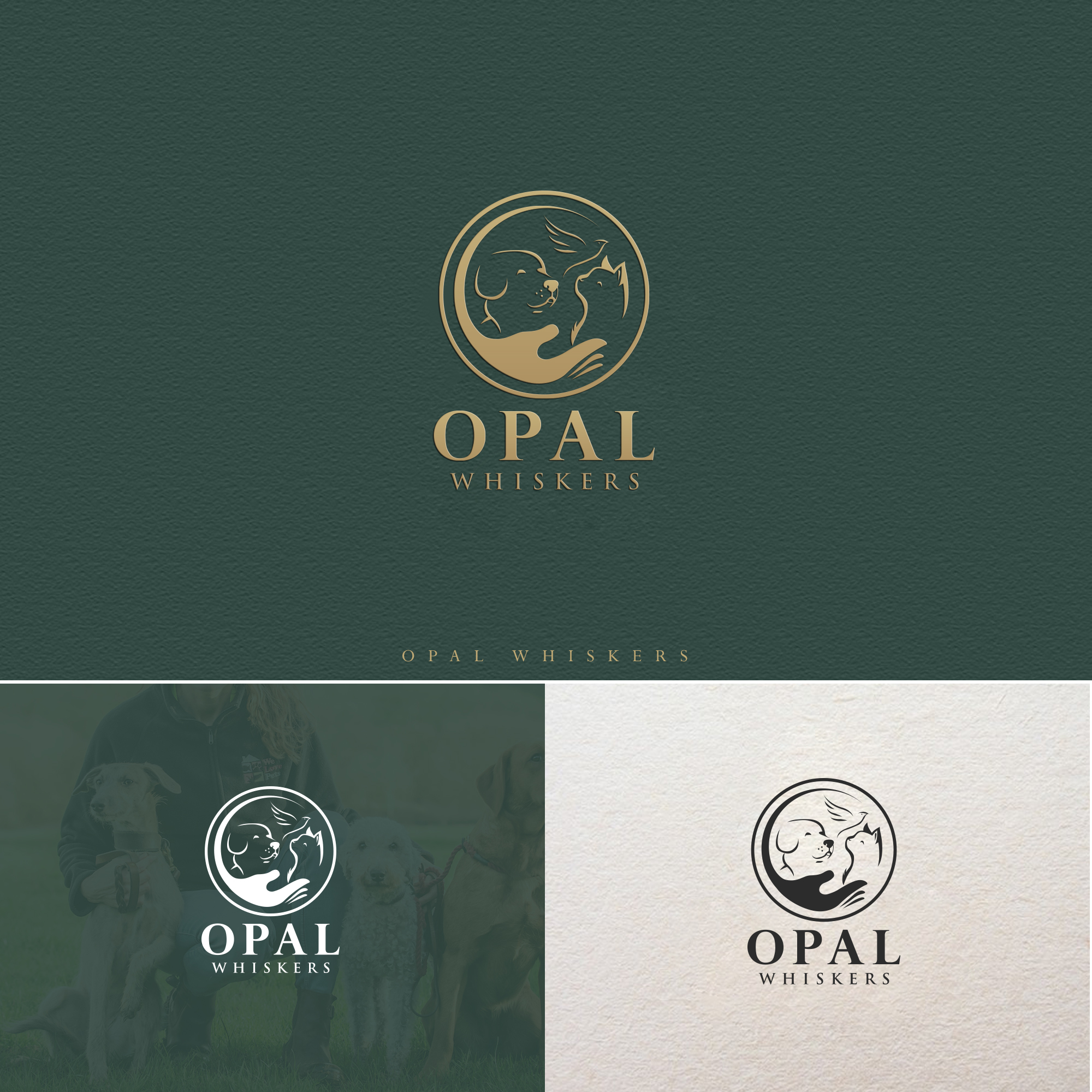 Logo Design by ivan for Opal Whiskers | Design #23035231