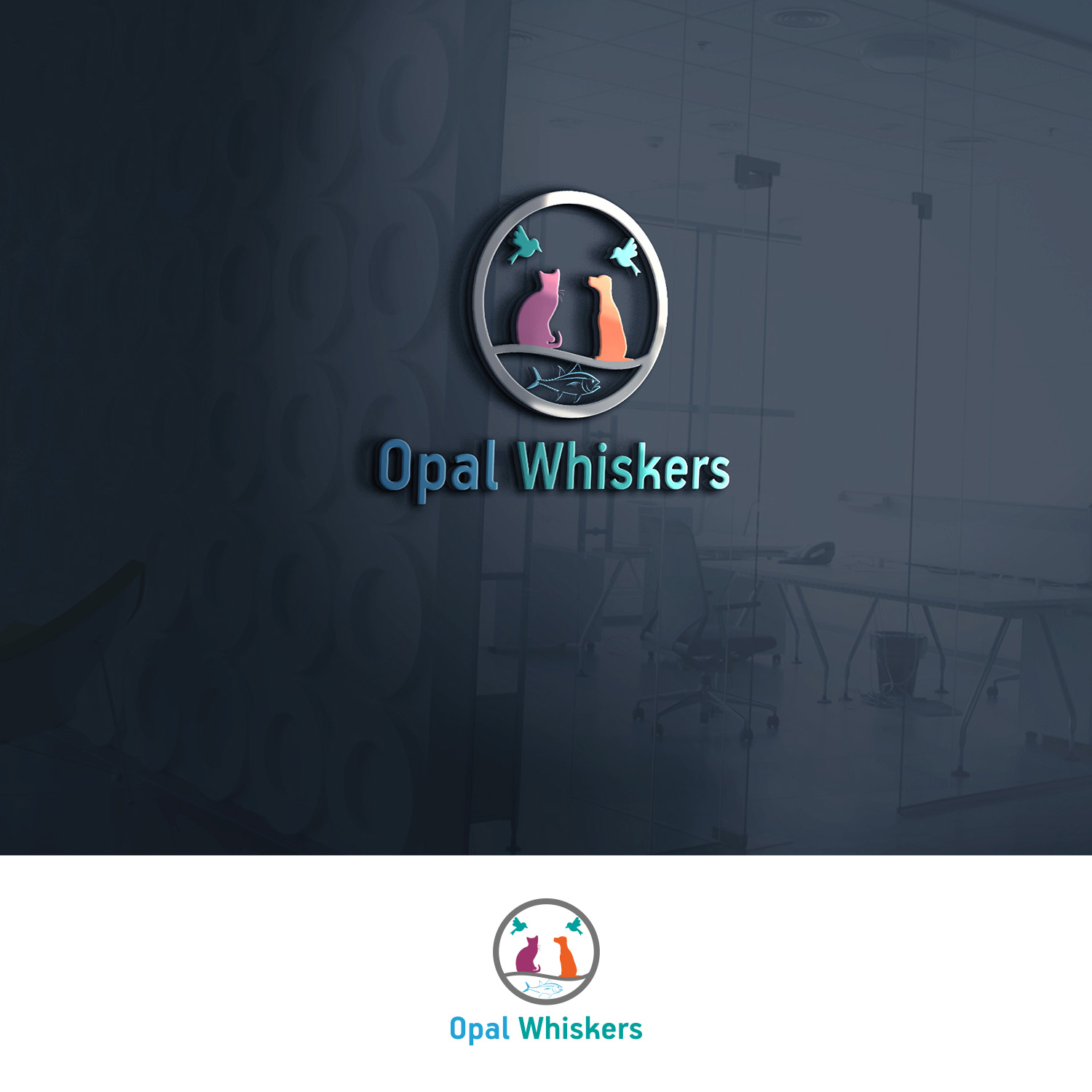 Diseño de Logo por DesignDUO para Opal Whiskers | Diseño #23015585