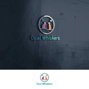 Logo-Design von DesignDUO für Opal Whiskers | Design: #23015585