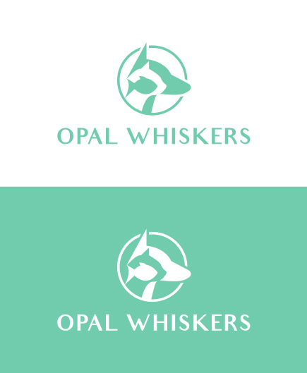 Logo Design by CC Creative Design for Opal Whiskers | Design #23026541