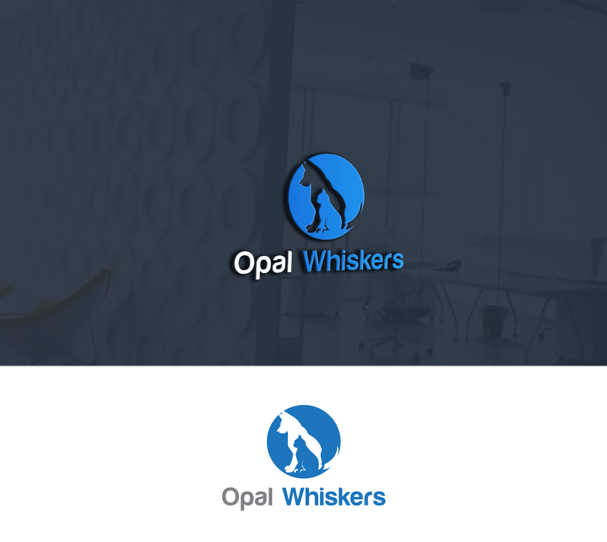 Logo Design by CreativeBaba for Opal Whiskers | Design #22990865