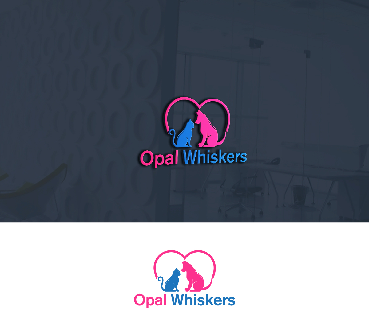 Diseño de Logo por CreativeBaba para Opal Whiskers | Diseño #22990866