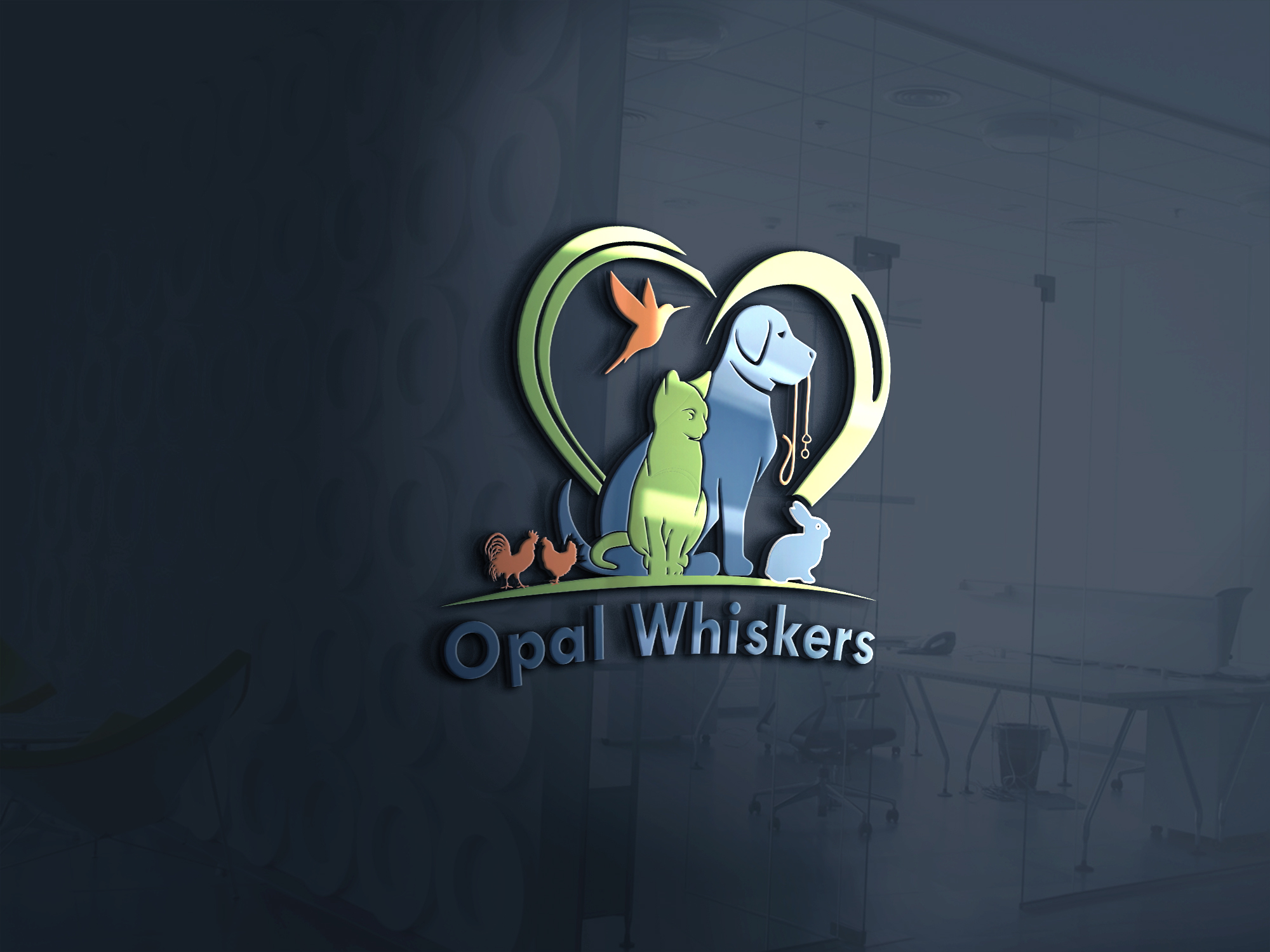 Logo Design by MD Roknuzzaman for Opal Whiskers | Design #23031873