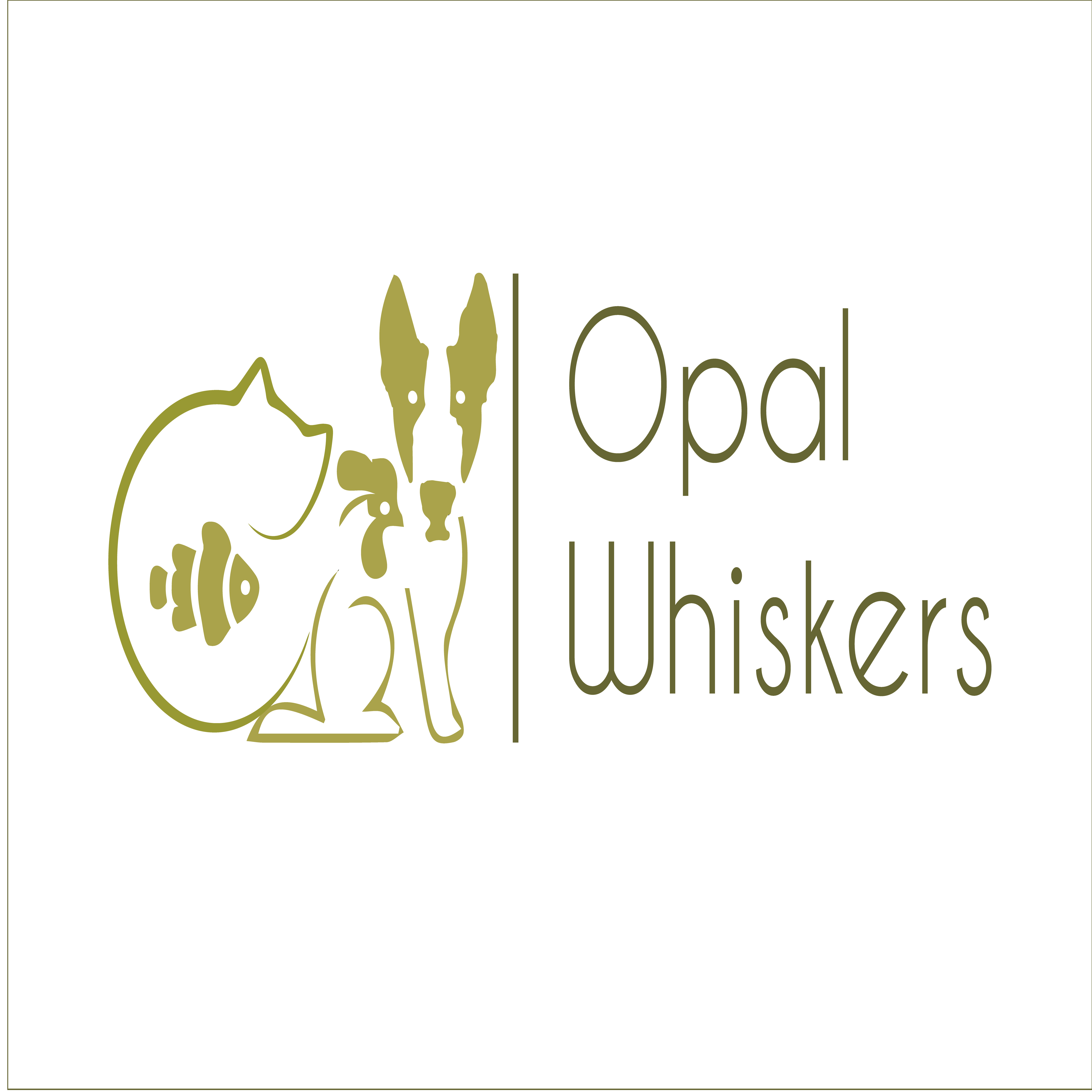 Logo Design by adel 9 for Opal Whiskers | Design #23010401