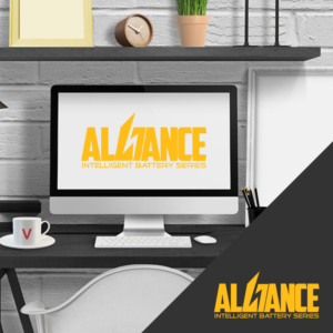 Alliance,  intelligent Battery Series | Logo Design by Gerald Design 3