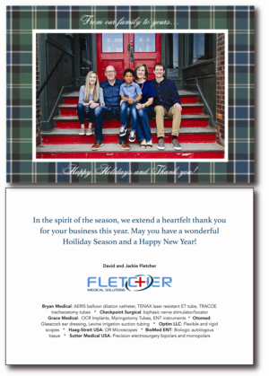Design de Carte de Voeux par TracyInspires pour Fletcher Medical Solutions | Design : #22993955